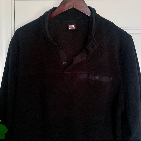 • [32 Degrees] 1/4 Button Fleece • - Picture 2 of 8